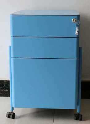 Kolorowa, dostosowana do potrzeb ruchoma szafka do przechowywania Metalowy mobilny cokół