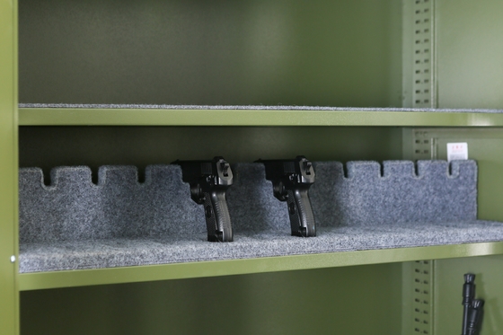 Natryskiwanie elektrostatyczne Metalowa szafka na pistolety do przechowywania długich pistoletów