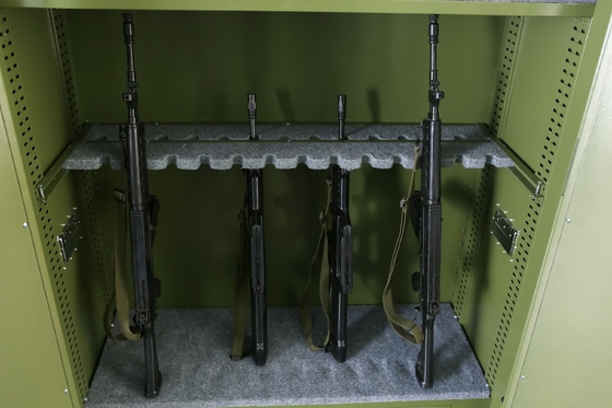 Armia Meble Metalowa szafka na broń Szafka do przechowywania różnych rozmiarów broni