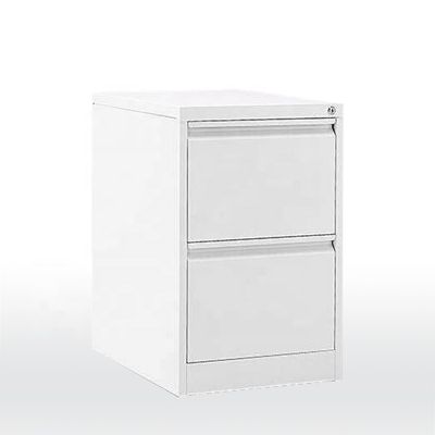 Dwie szuflady pionowa stalowa szafka o grubości 0,05 CBM 1,2 mm