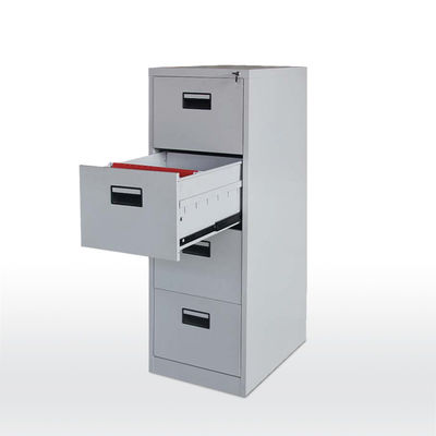 Powalona stalowa szafka na dokumenty z szufladą biurową o grubości 0,6 mm