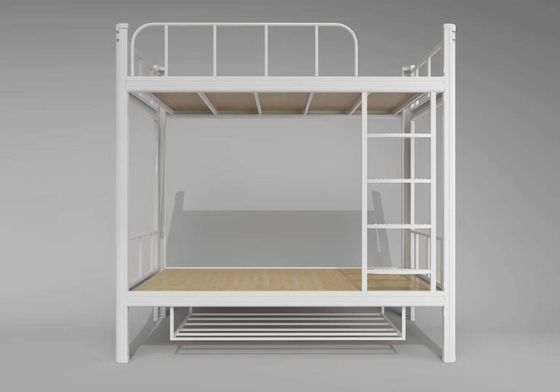 Meble szkolne Metal 0.18CBM Podwójne stalowe łóżko piętrowe dla dorosłych