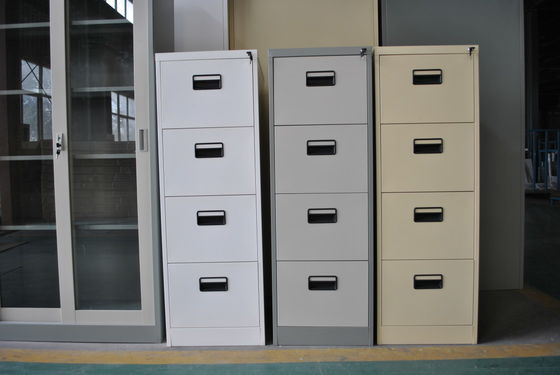 Powalona stalowa szafka na dokumenty z szufladą biurową o grubości 0,6 mm