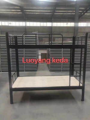 Meble domowe Stalowe łóżko piętrowe z płytą MDF