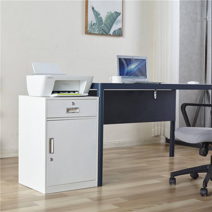 Metalowa szafka na dokumenty do domowego biura Mała kolorowa szafka nocna do przechowywania 3